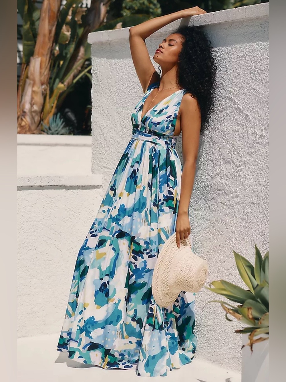Garrie B Anthropologie Maxi Dress